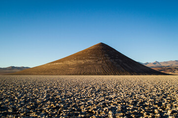 Mountains in the desert