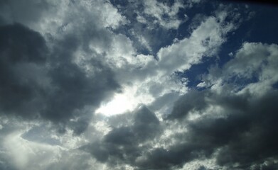 clouds in the sky