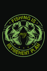 Fishing T-shirt Design