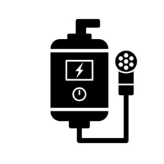 Water Heater Icon Vector Illustration Flat Design