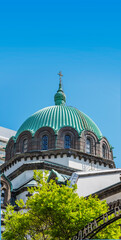 御茶ノ水 　ニコライ堂　東京復活大聖堂　快晴