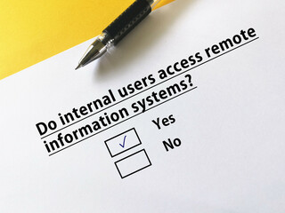 Questions about cyber security