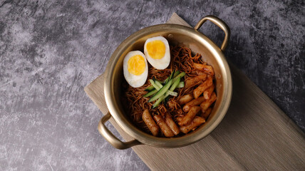 Jjajangmyeon Ramen Tteokbokki