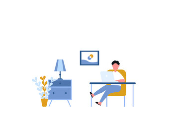 business people are sitting at work