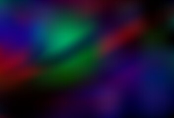 Dark Multicolor vector abstract bright pattern.