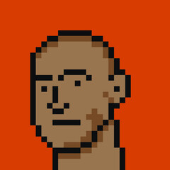 pixel art avatar people 