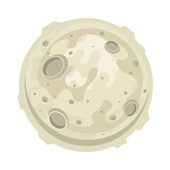 full moon space