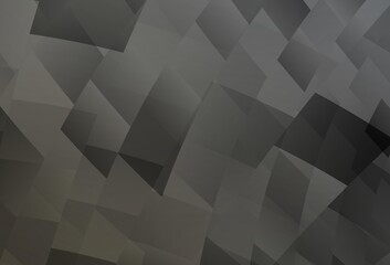 Light Gray vector background with rectangles.