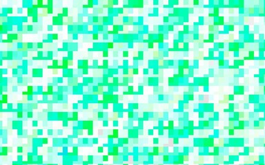 Light Green vector background with rectangles.