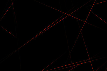 Abstract black with red lines, triangles background modern design. Vector illustration EPS 10.