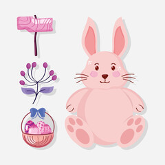 icons for easter holidays