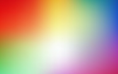 Light multicolor vector blurred backdrop.