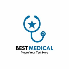 Best medical logo template illustration