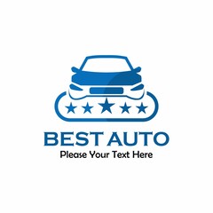 Best auto logo template illustration