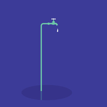 recommend clip art: Outdoor Garden Tap Dripping Water.