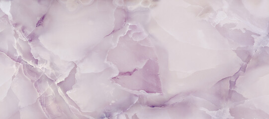 Violet alcohol ink wash texture on white paper background. Liquid paint flow. Transparent ethereal effect.