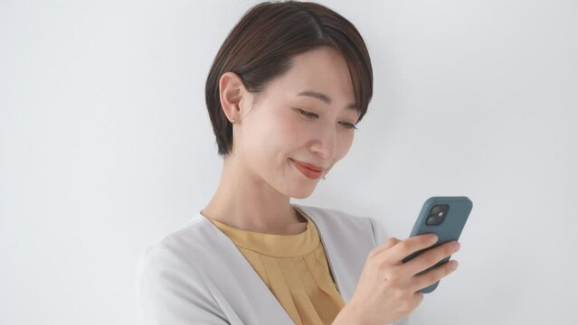 スマートフォン・女性