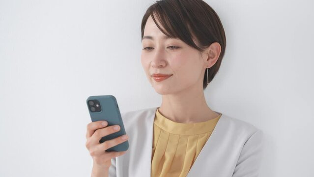 スマートフォン・女性