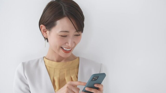 スマートフォン・女性