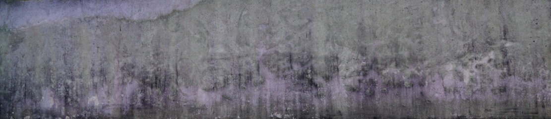 grey old ancient wall retro used background long in panoramic web format and header