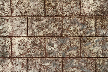 brown textured break wall 