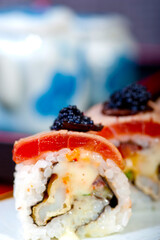fresh sushi choice combination assortment selection
