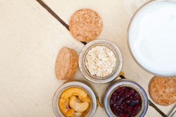 healthy breakfast ingredients