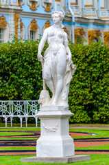 Sculptural allegory "The World" in the Catherine Park of Tsarskoye Selo