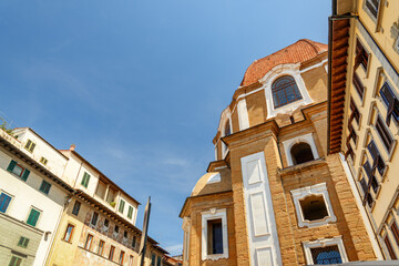 Fototapeta na wymiar The Medici Chapel (Cappelle Medicee) in Florence, Tuscany, Italy