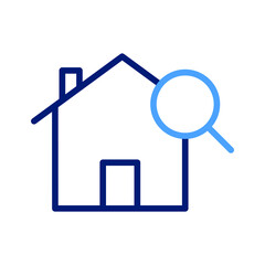 House Search Isolated Vector icon which can easily modify or edit

