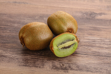 Sweet ripe and juicy kiwi fruit