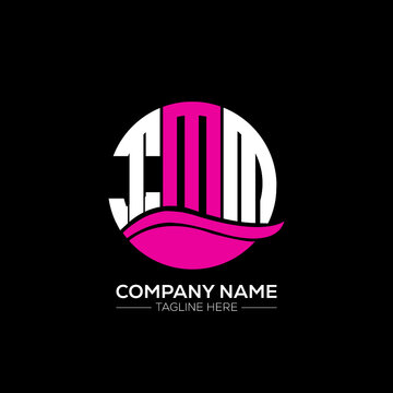 TMM logo monogram isolated on circle element design template, TMM letter logo design on black background. TMM creative initials letter logo concept.  TMM letter design.