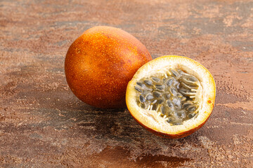 Tropical sweet and juicy Passion fruit