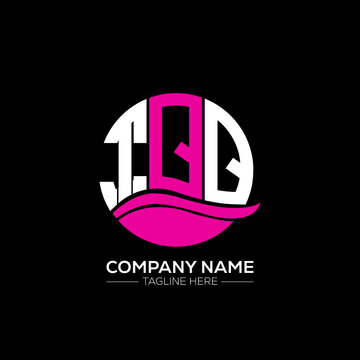 TQQ logo monogram isolated on circle element design template, TQQ letter logo design on black background. TQQ creative initials letter logo concept.  TQQ letter design.