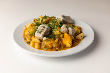 delicious food, proper nutrition, portion