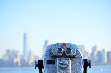 New York, Longue vue et skyline