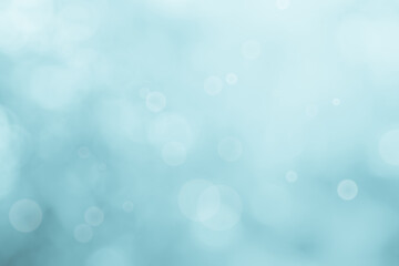 Abstract blurry blue color for background, Blur festival lights outdoor celebration and blue bokeh focus texture decorative design elegant for winner.