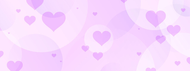 purple hearts background	