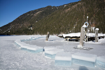 Steeg am Weissensee Ostufer