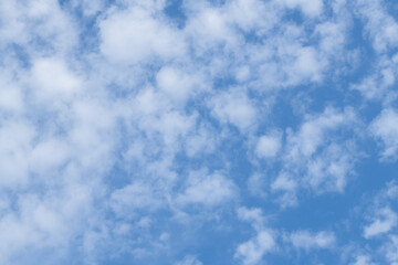 blue sky with clouds