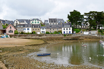 Combrit Sainte Marine; France - may 16 2021 : picturesque village