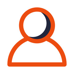 Profile icon is made to complement your design needs, such as mobile and web applications,  business cards, flyers and others. File: Editable Vector Graphic (EPS), you can edit the size and colour. 