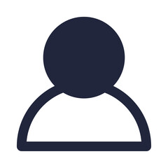 Profile icon is made to complement your design needs, such as mobile and web applications,  business cards, flyers and others. File: Editable Vector Graphic (EPS), you can edit the size and colour. 