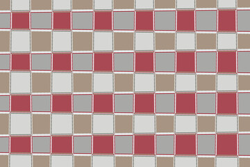 New fashion pink background, silver base layout, shiny metal painting