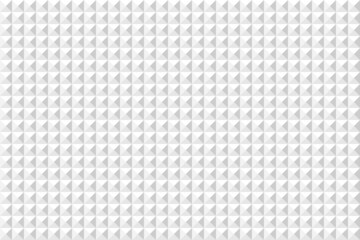 Abstract geometric pyramid background, triangle shape pattern white background, light and shadow on white paper background