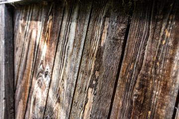 Decay wood texture from a wooden door