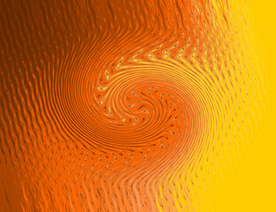 orange spiral background