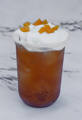 Mixed Teas with Lemon and Peach 