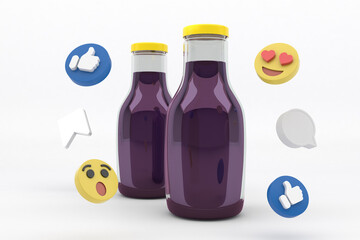 Drink Bottle Social Media