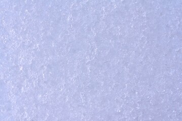 雪（マクロ撮影）